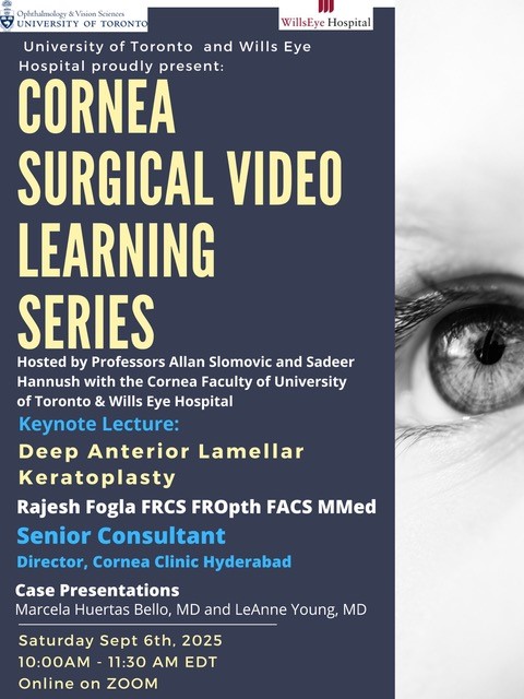 Cornea Surgical Video Learning Series [Non-CME] Banner