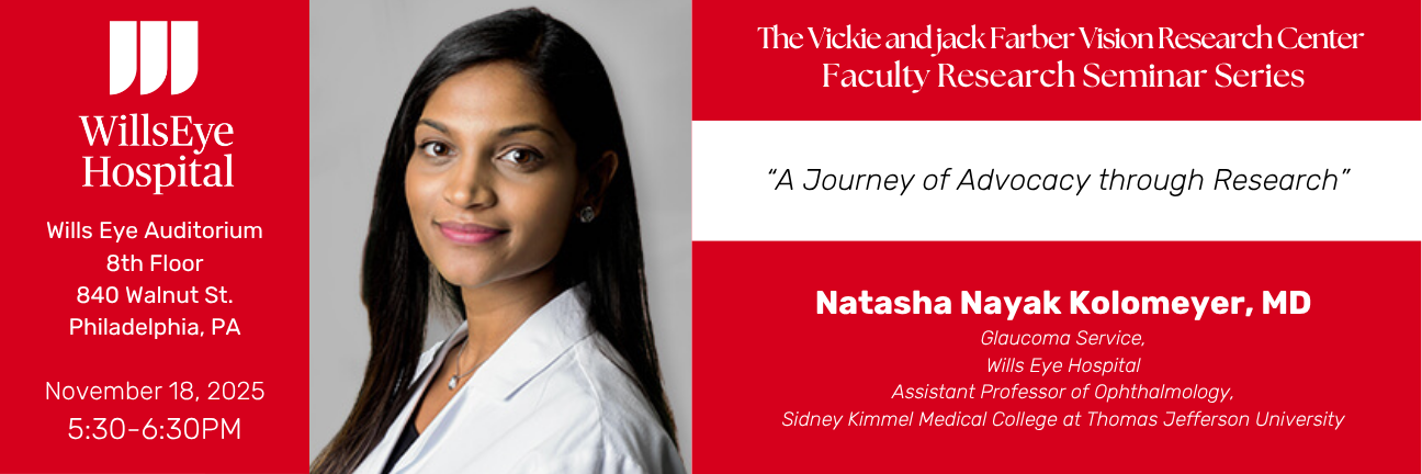 The Vickie and Jack Farber Research Center Faculty Research Seminar Series: A Journey of Advocacy through Reserach [NON-CME] Banner