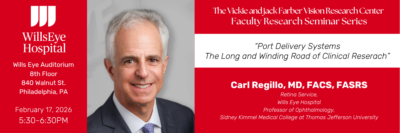 The Vickie and Jack Farber Research Center Faculty Research Seminar Series: Port Delivery Systems - The Long and Winding Road of Clinical Reserach [NON-CME] Banner
