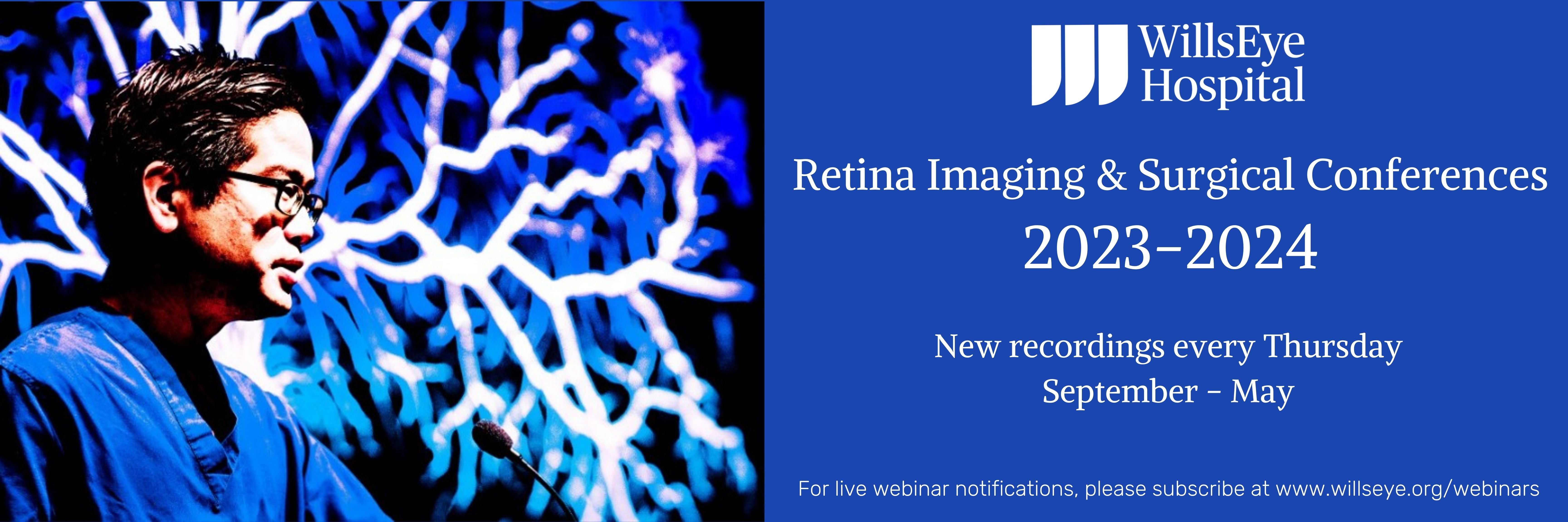 OnDemand Retina Imaging & Surgical Conferences 2023-2024 Academic Year [NON-CME] Banner