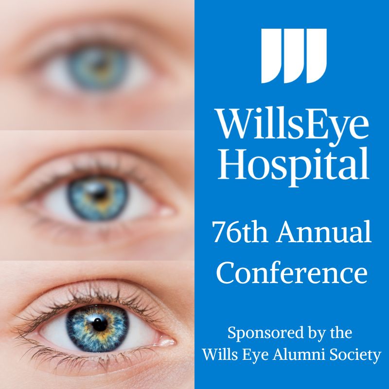 OnDemand Research Symposium and Free Paper Session - 76th Annual Wills Eye Conference Banner